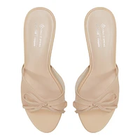 Bettiie Beige Women's Bow Detail