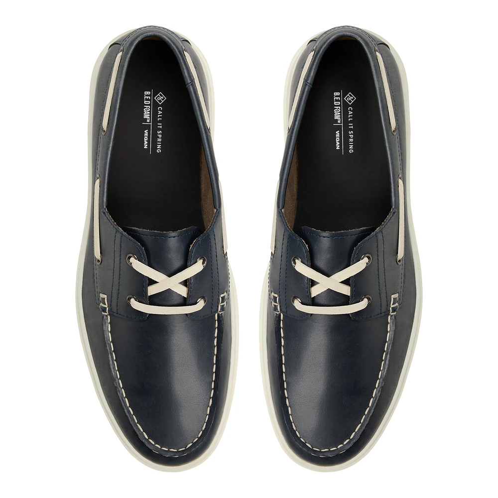 Bianci Navy Men's Loafers