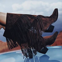 Billyrae Dark Brown Women's Knee-high Boots