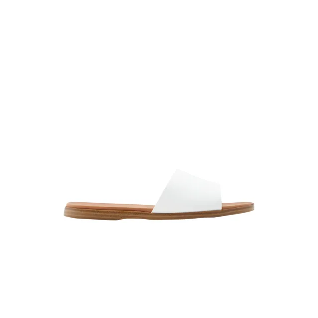 Birdie White Women's Slides