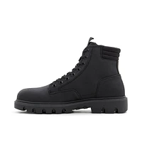 Boreale Black Men's Lace-up Boots