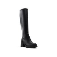 Britnay Platform heeled tall boots - Block heel