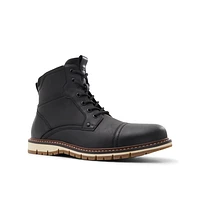 Caines Black Men's Lace-up Boots