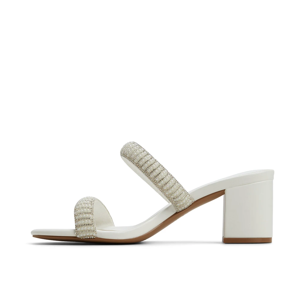 Calianaa White Women's Mules