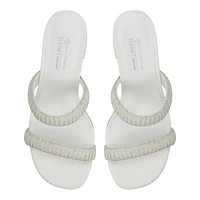 Calianaa White Women's Mules