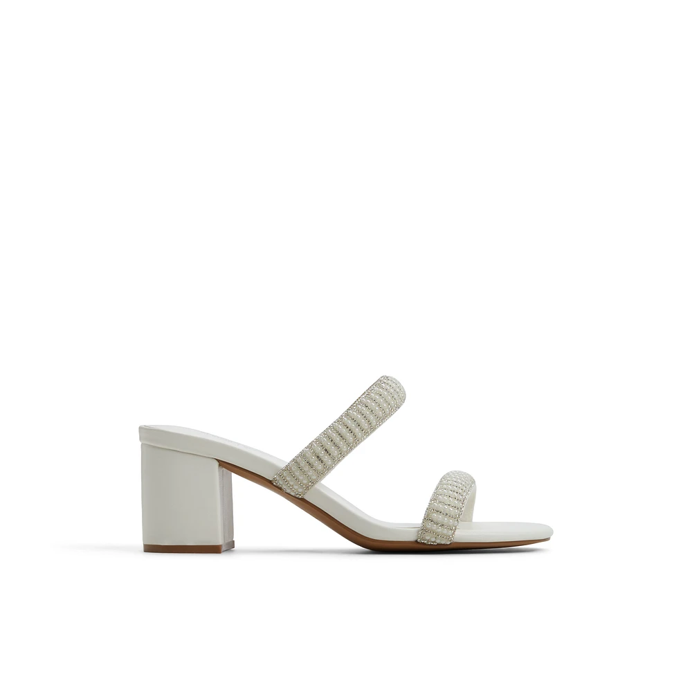 Calianaa White Women's Mules