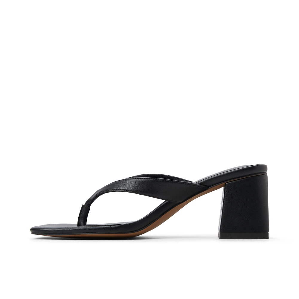 Calii Black Women's Mule Sandals