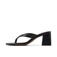 Calii Black Women's Mule Sandals