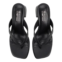 Calii Black Women's Mule Sandals