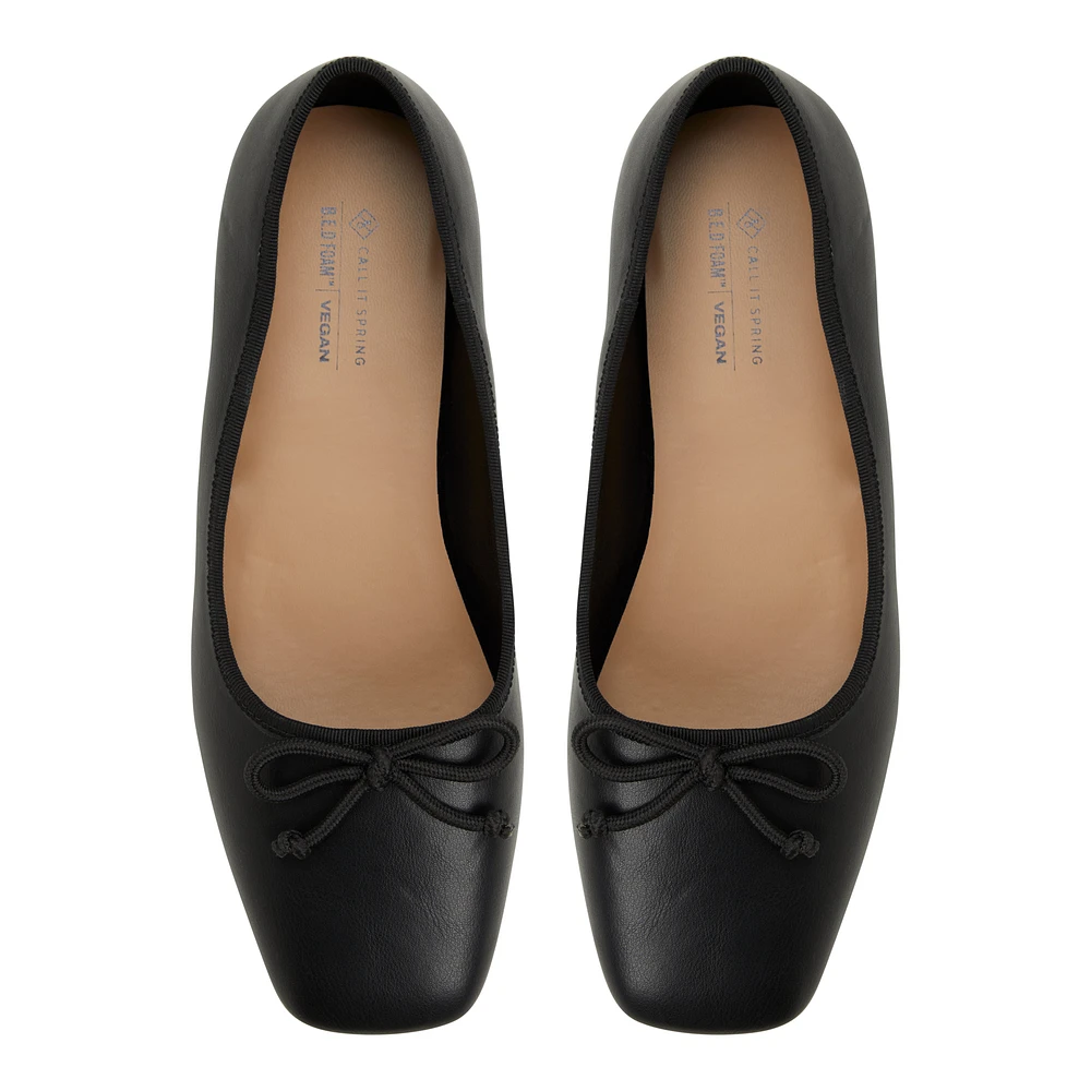 Camiille Black Women's Ballerinas