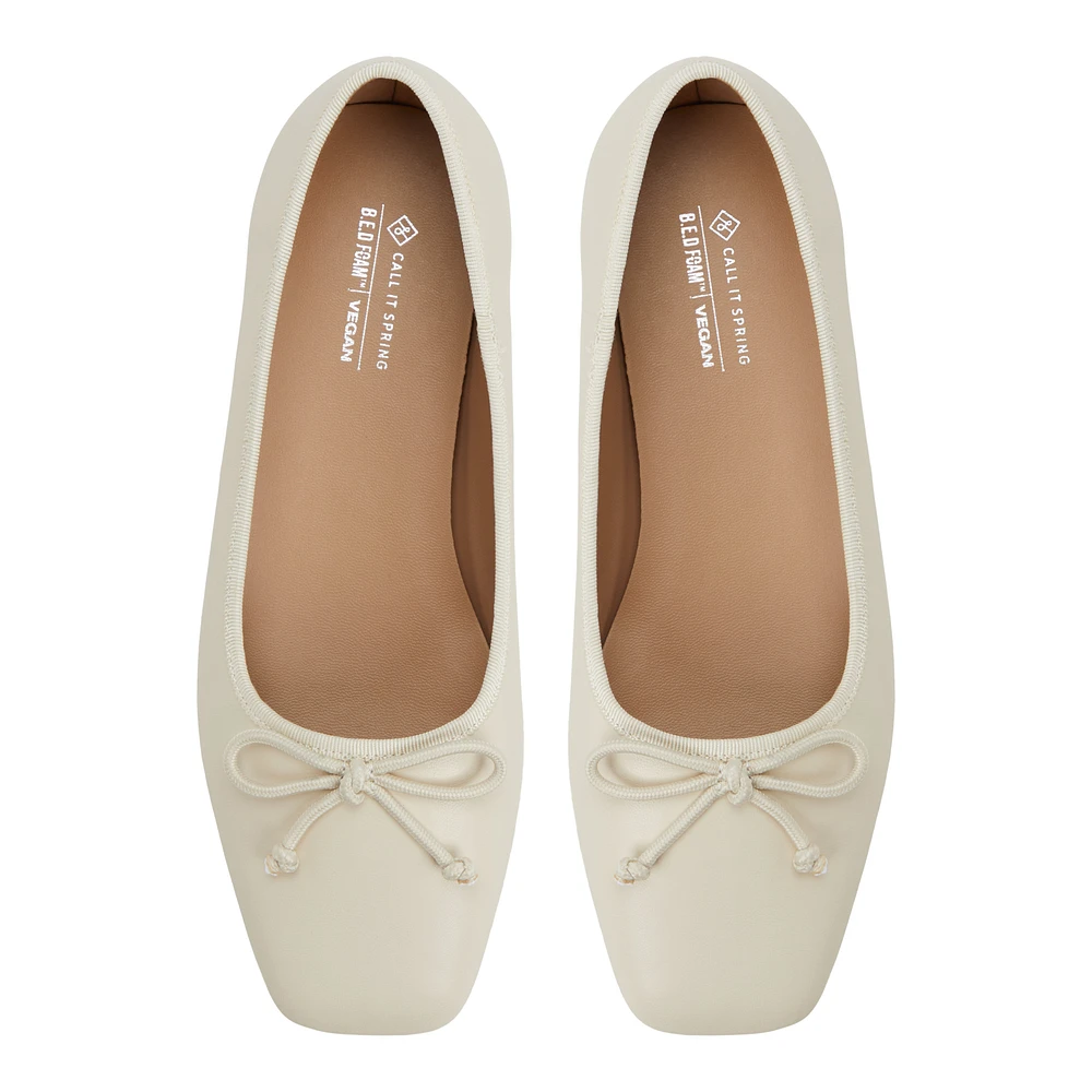 Camiille Bone Women's Ballerinas