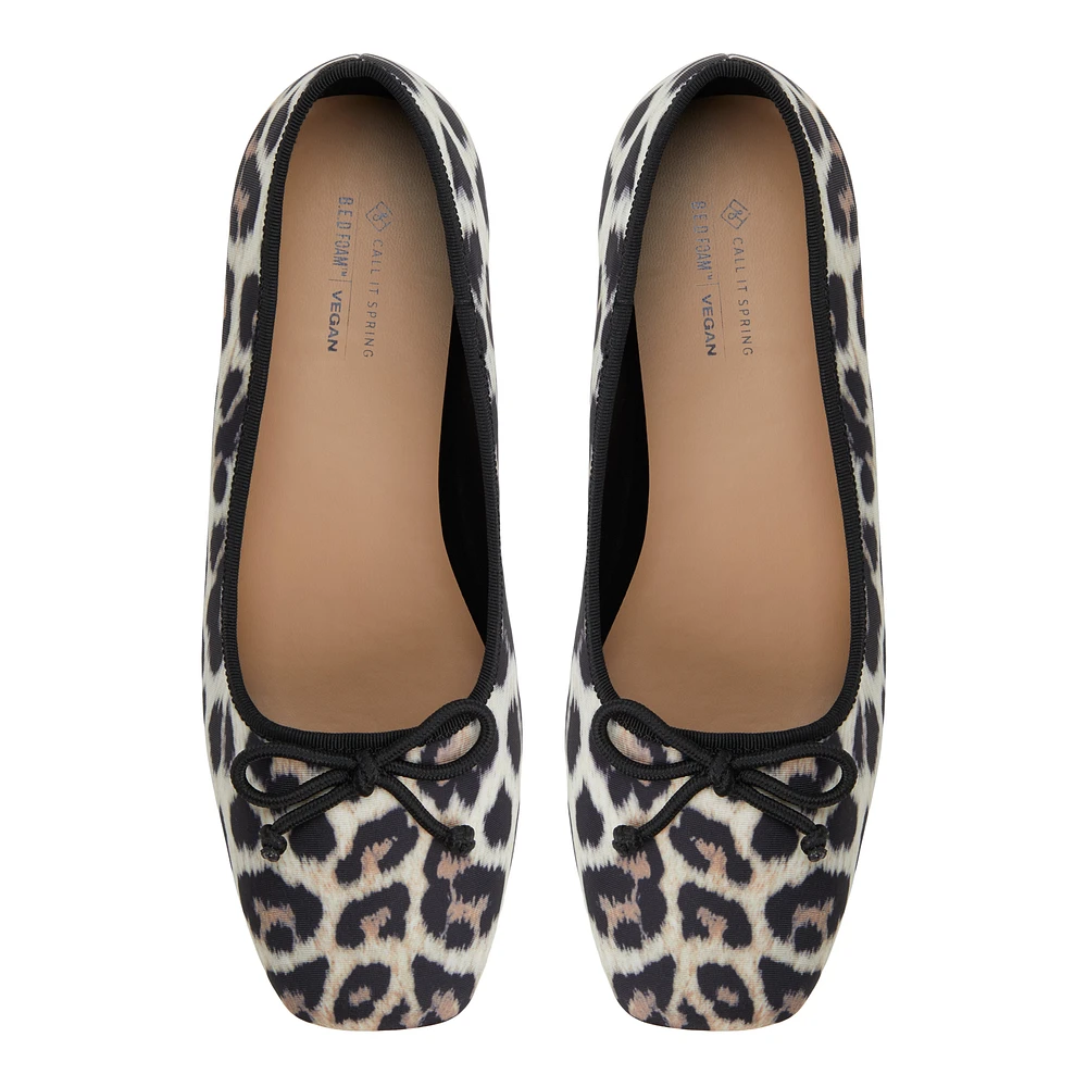 Camiille Brown Overflow Women's Animal Print