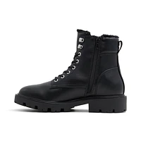 Carolyne Chunky Combat Boots - Lug sole