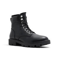 Carolyne Chunky Combat Boots - Lug sole