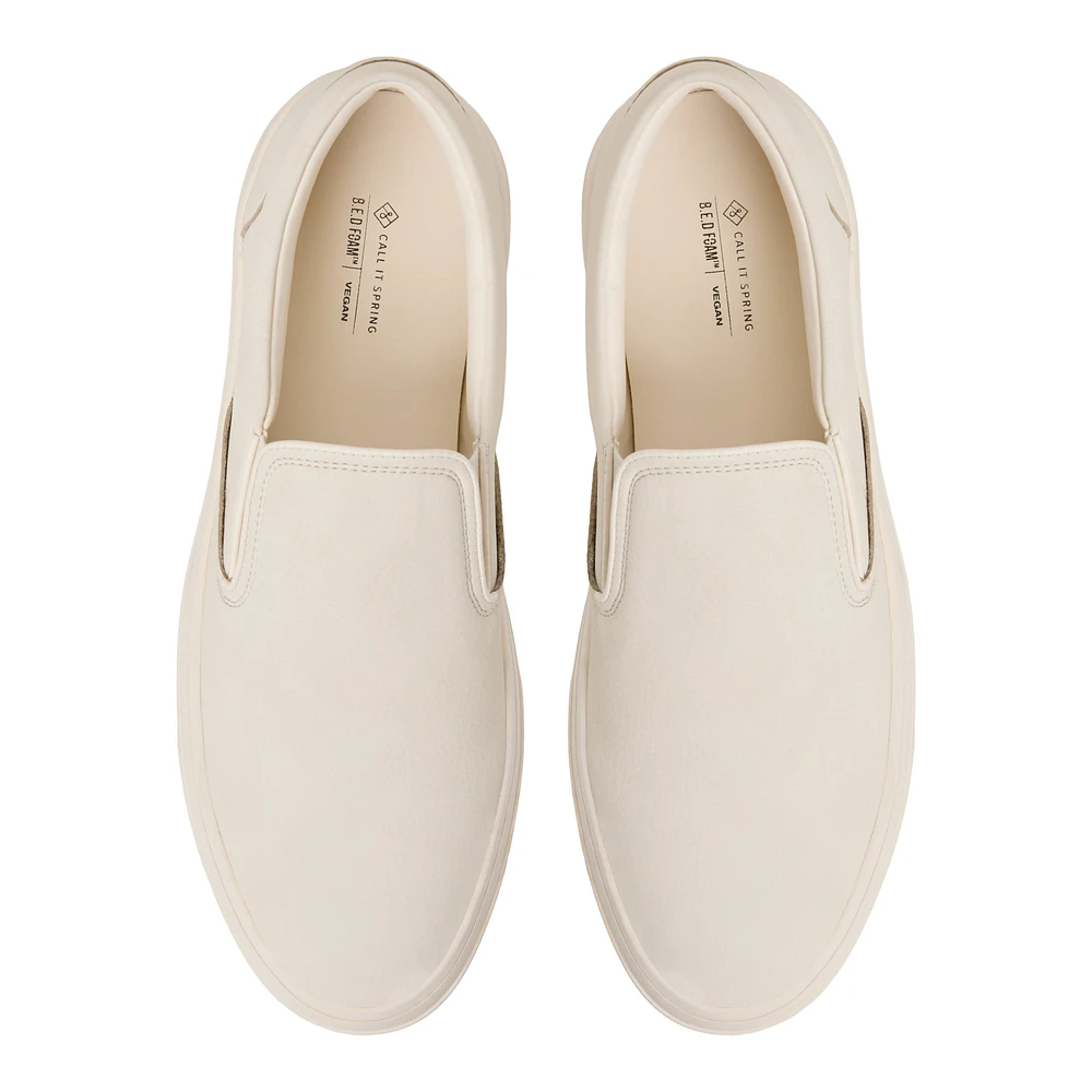 Carrier Crème Hommes Mocassins | Boutique Spring Canada