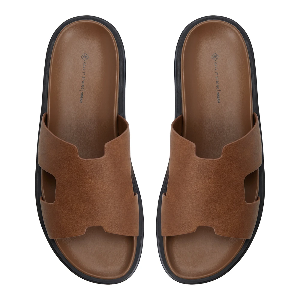 Caruso Cognac Men's Sandals