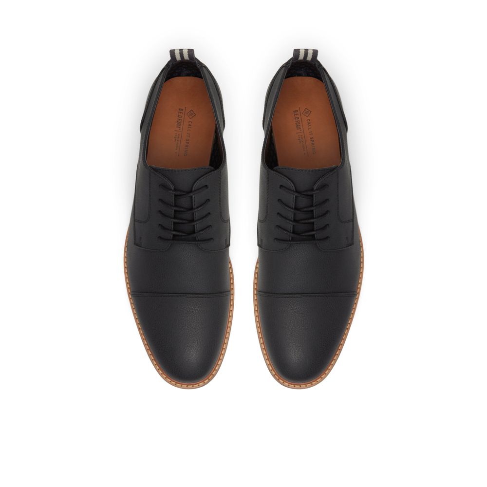 Castles Black Men's Lace-ups