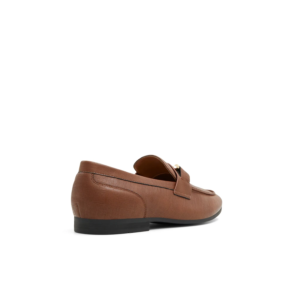 Caufield_h Cognac Synthetic Embossed Men's Loafers