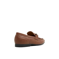 Caufield_h Cognac Synthetic Embossed Men's Loafers