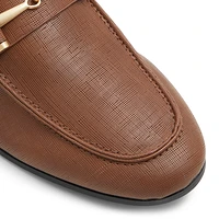 Caufield_h Cognac Synthetic Embossed Men's Loafers