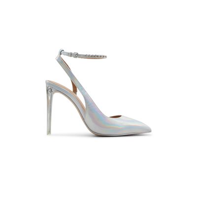 Celebrityy Silver-Clear Multi Women's Lace up heels | Call It Spring Canada