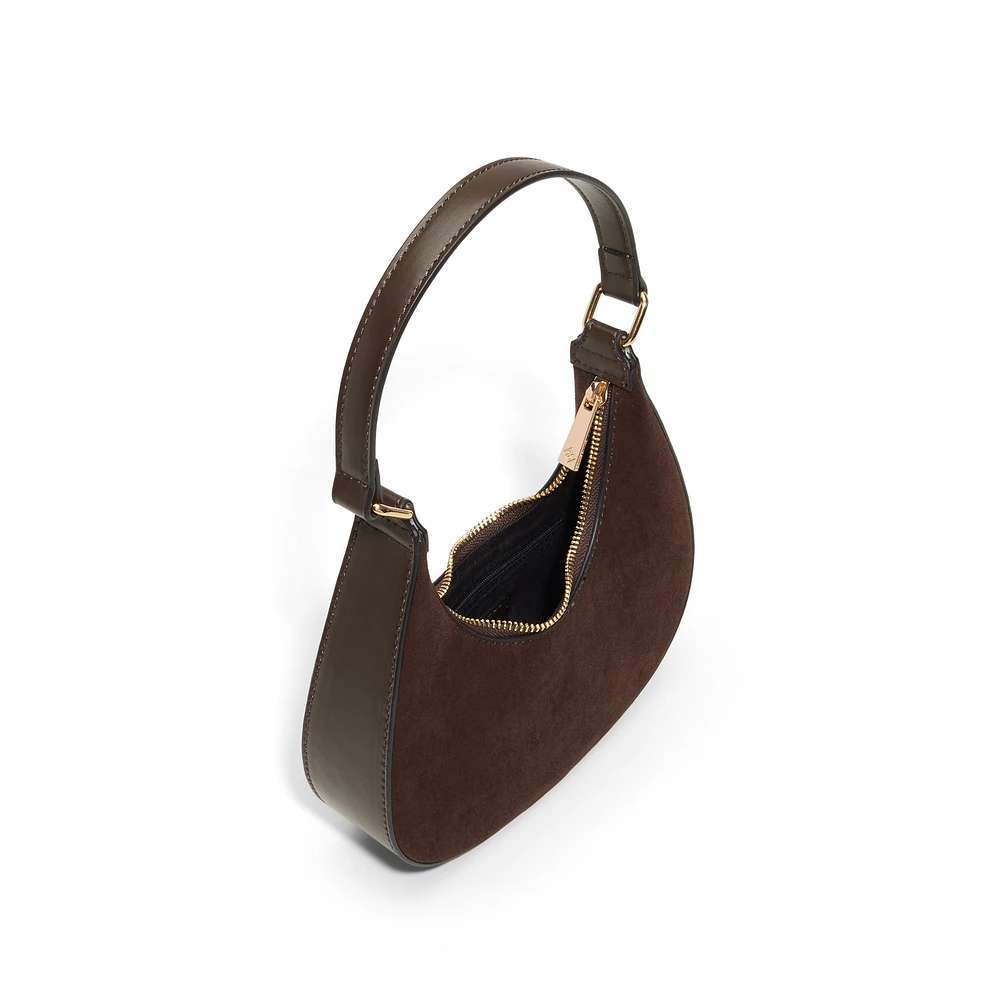 Celesty Dark Brown Women's Shoulder Bags