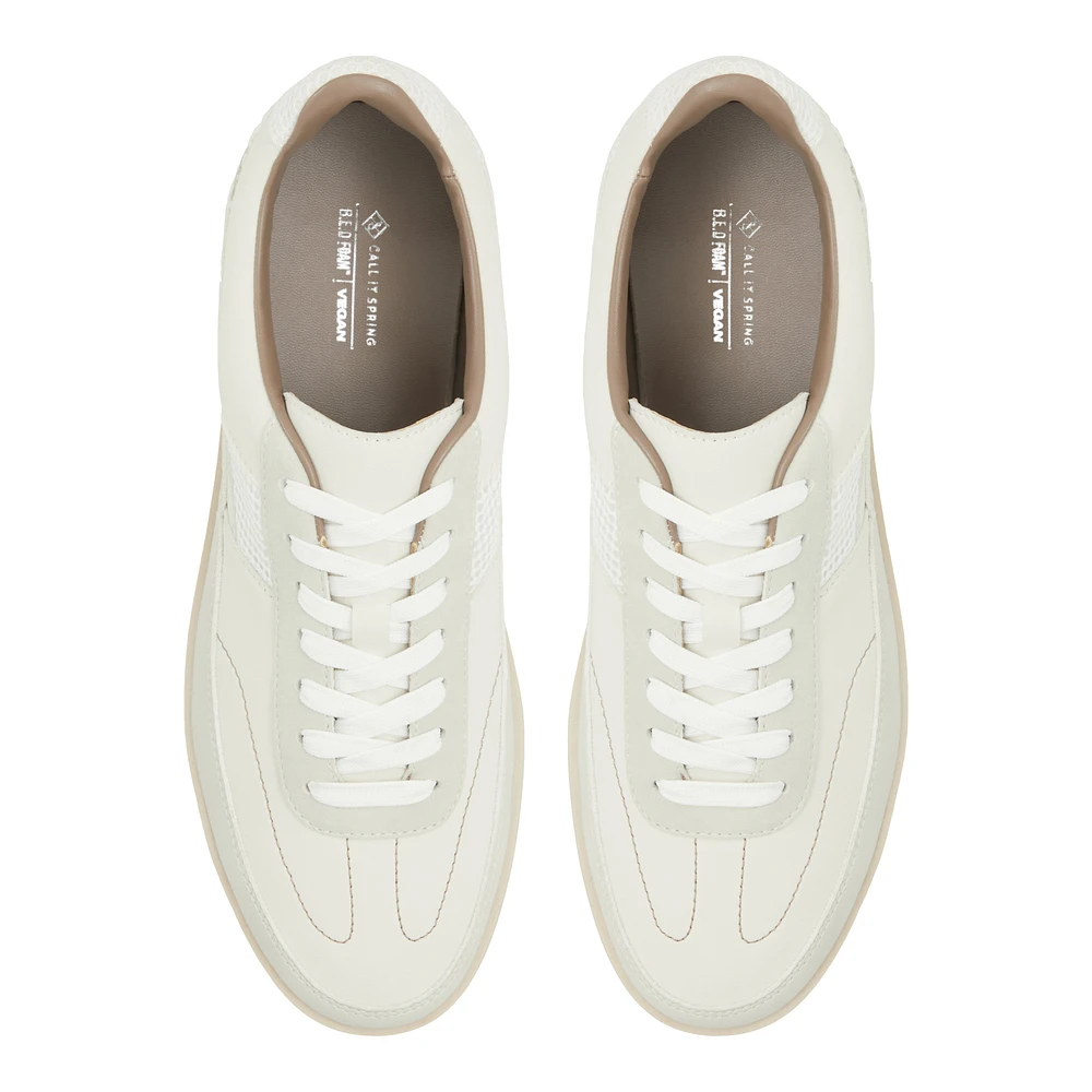 Centori Cream Men's Retro Sneakers