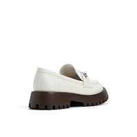 Cluelesss White Women's Loafers