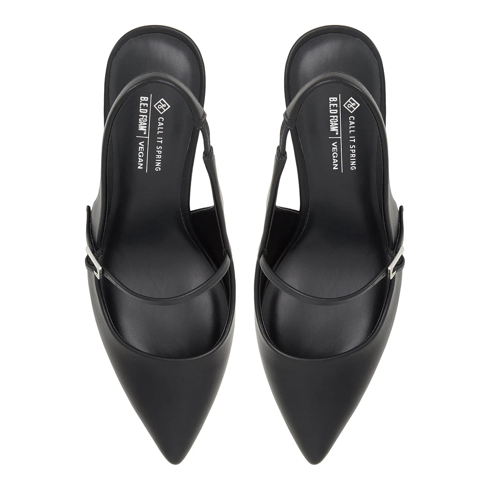 Coquettte Noir Femmes Talons blocs | Boutique Spring Canada