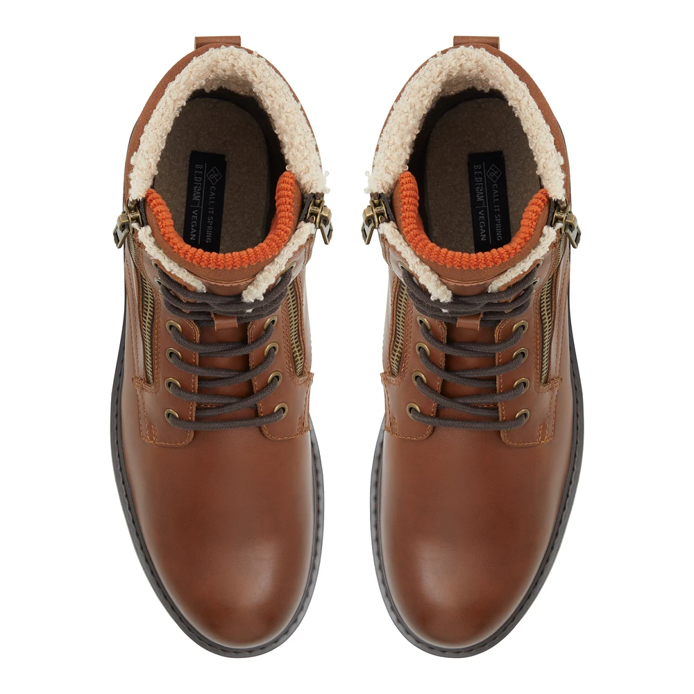 Dakotta Cognac Men's Lace-up Boots