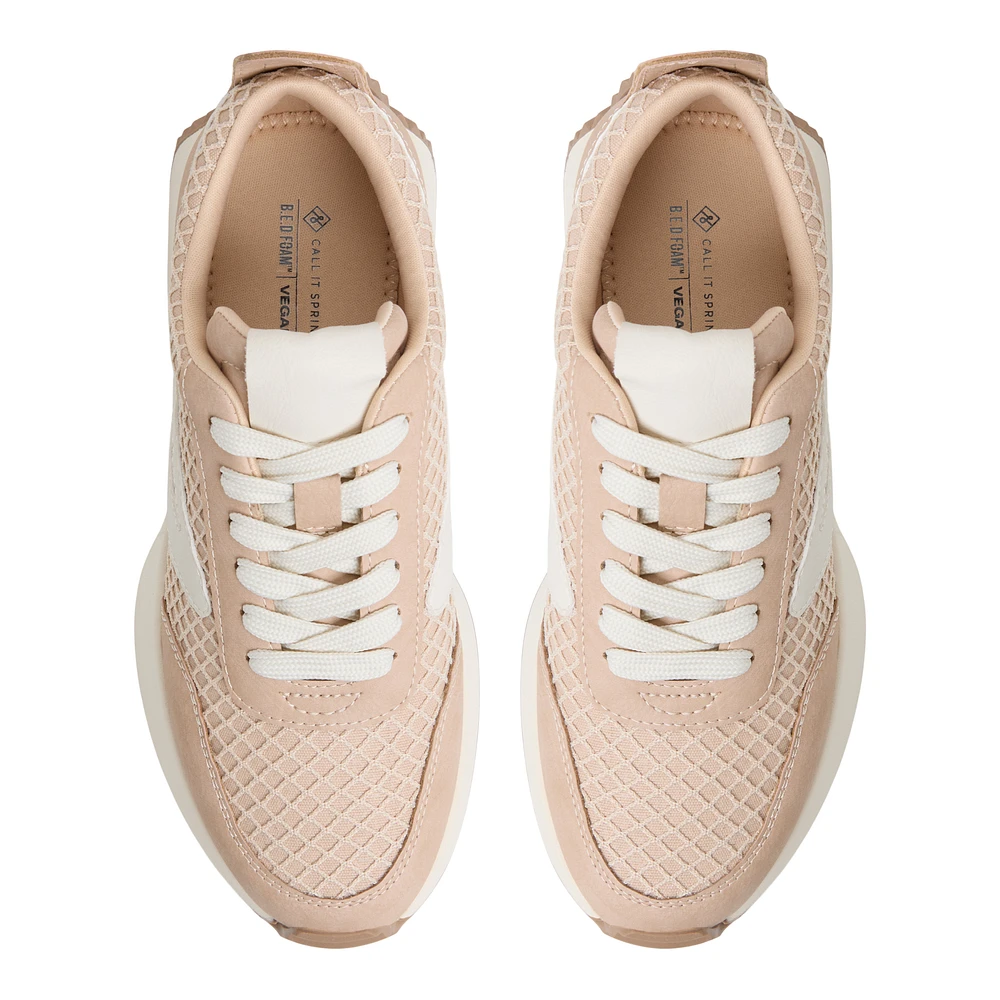 Danie Beige Women's Athleisure Shoes