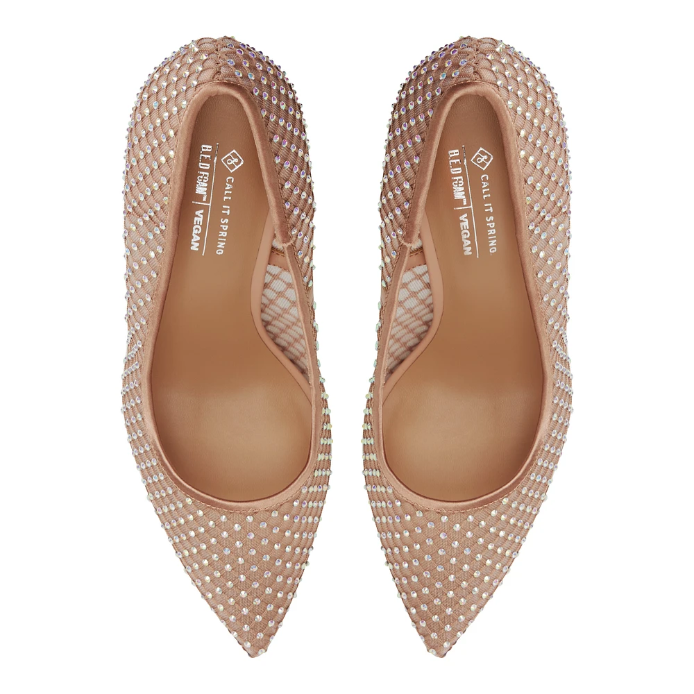 Dazlingbling Autre Beige Femmes Escarpins | Boutique Spring Canada