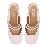 Dollfacee Light Pink Women's Low-mid Heels