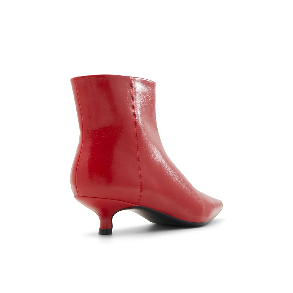 Dovee Red Women's Ankle Boots