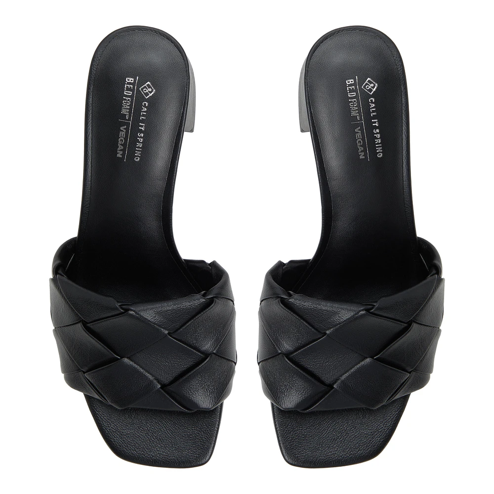 Dreaamy Noir Femmes Talons moyens | Boutique Spring Canada
