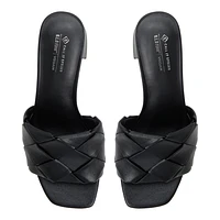Dreaamy Noir Femmes Talons moyens | Boutique Spring Canada