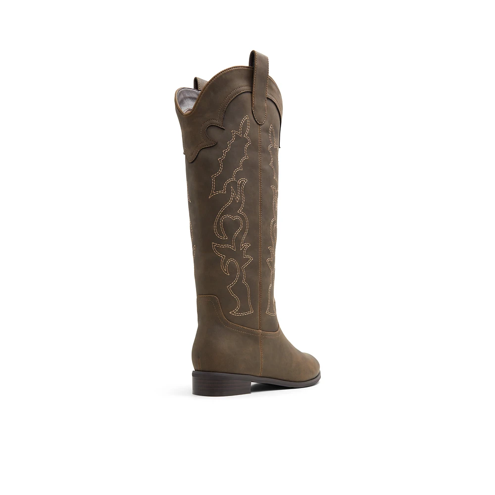 Dune Western Tall Boots - Talon bloc