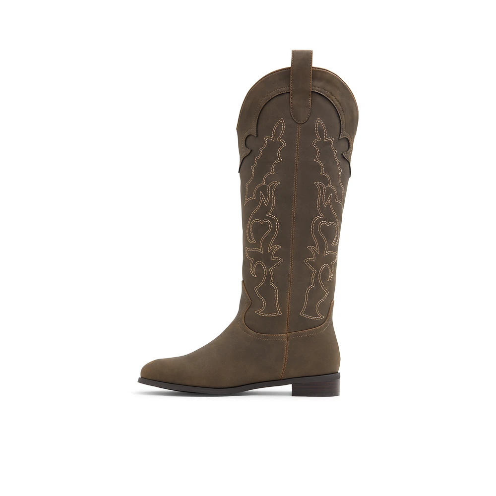 Dune Western Tall Boots - Talon bloc