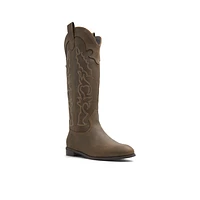 Dune Western Tall Boots - Talon bloc