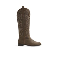 Dune Western Tall Boots - Talon bloc