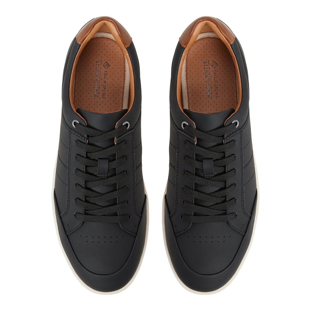 Dunkirck Black Men's Retro Sneakers