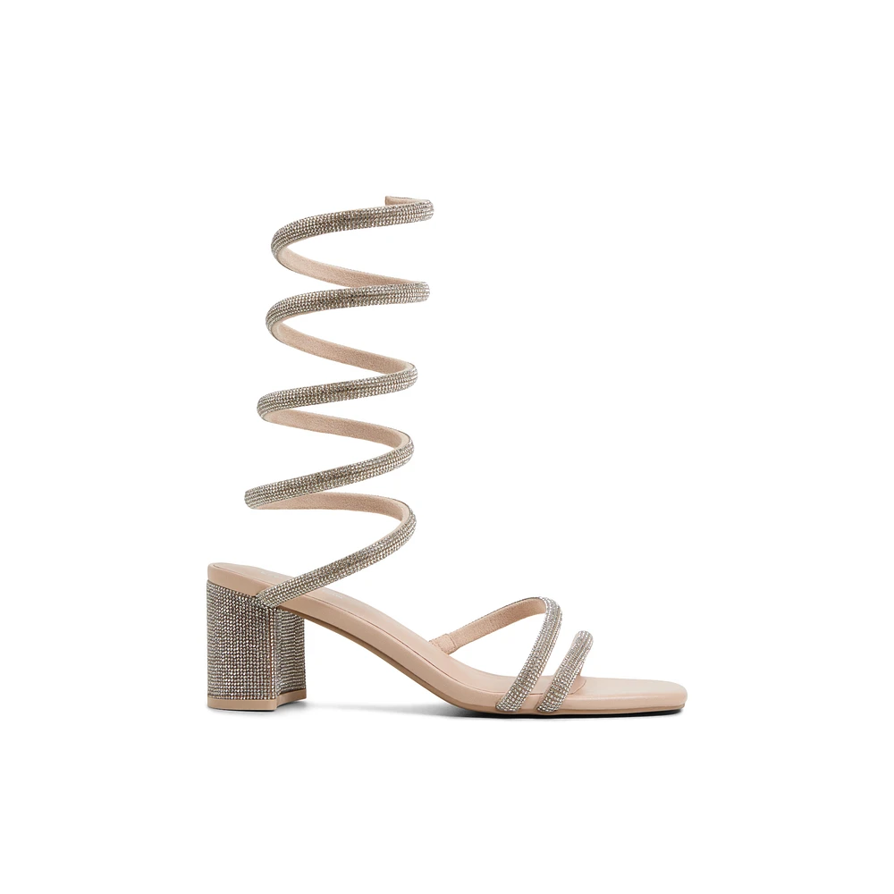 Edesssa Autre Beige Femmes Talons blocs | Boutique Spring Canada