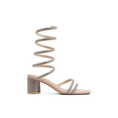 Edesssa Autre Beige Femmes Talons blocs | Boutique Spring Canada