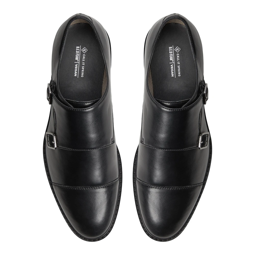 Edwards Black Men's Oxfords