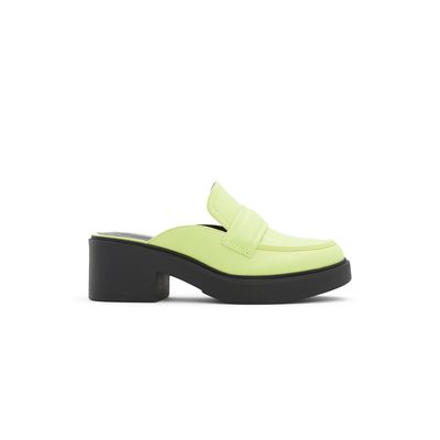 Elevated Bright Green Women's Loafers | Call It Spring Canada