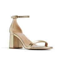 Elianaa Gold Women's Block Heels