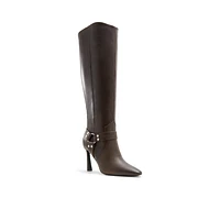 Ellectra Western High Heeled Tall Boots - Stiletto heel