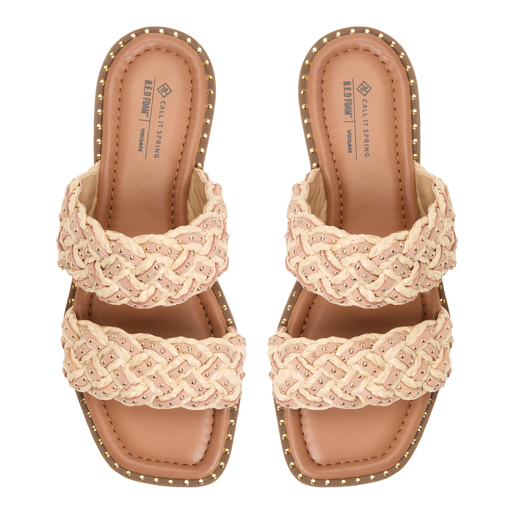 Eloiisa Medium Beige Women's Slides