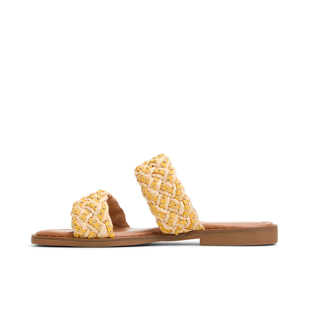 Eloiisa Light Yellow Women's Slides