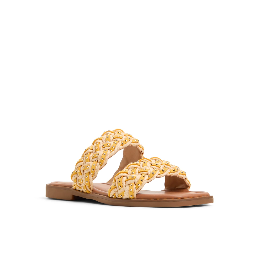 Eloiisa Light Yellow Women's Slides